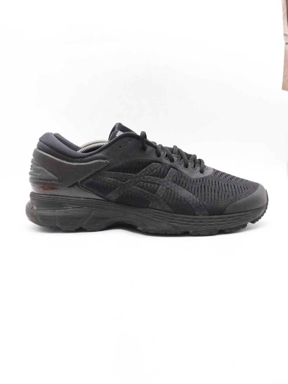 Asics Gel Kayano 25 Men's Size 12.5 Triple Black Running Shoes Sneakers 1011A019